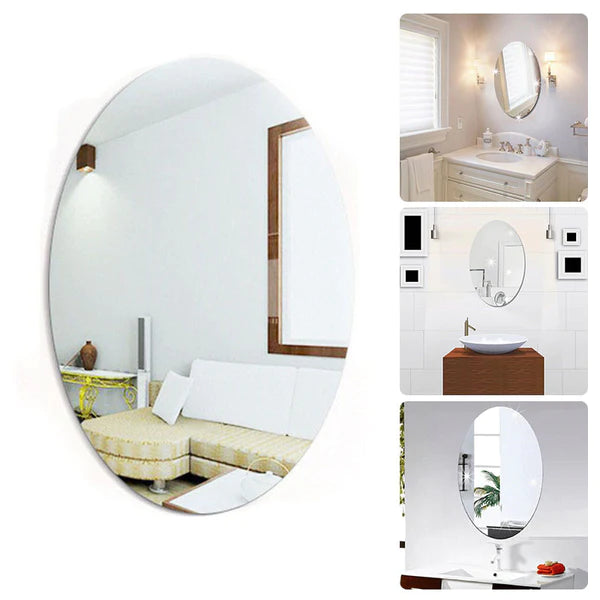UnBreakable Imported Acrylic Mirror (Self Adhesive) By Decor Mahal