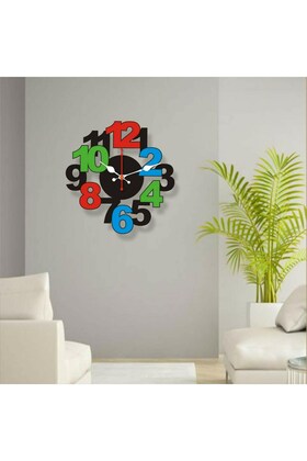 Wall Clock, Multi-Colour : Kids Room Home & Kitchen By Decor Mahal