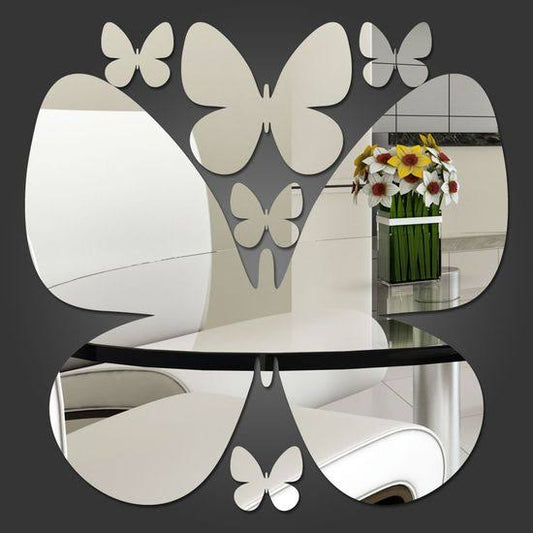 Butterfly Acrylic Wall Mirror